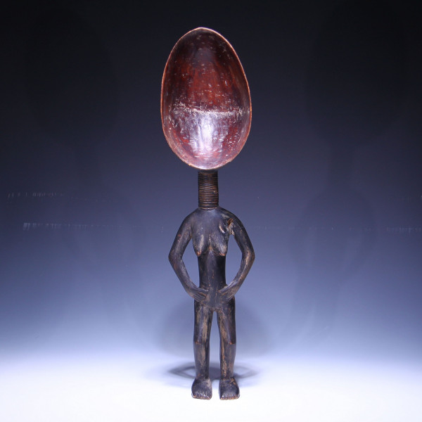 Ritual Giving Wunkirmian / Wakemia Rice Spoon - Dan People Ivory Coast - 52 cm