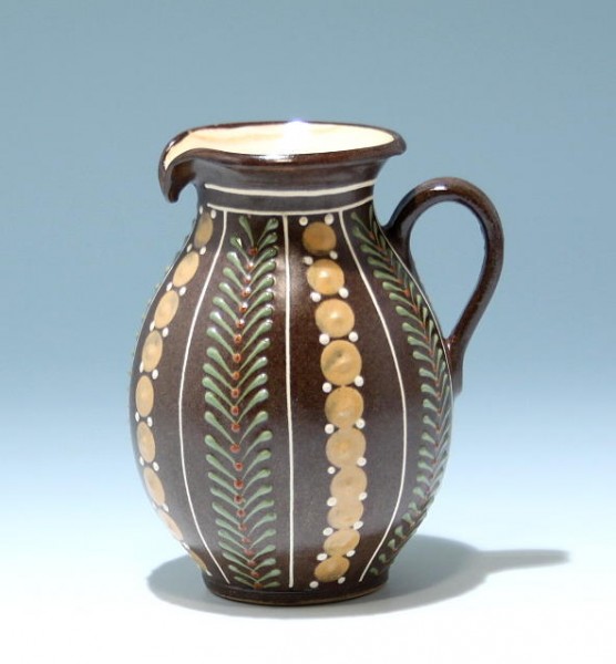 Tellingstedt Keramik Kanne - handbemalt