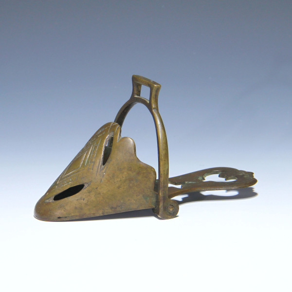 Damen Steigbügel Ladies Shoe Stirrup Estribo Brasilien / Südamerika circa 1900