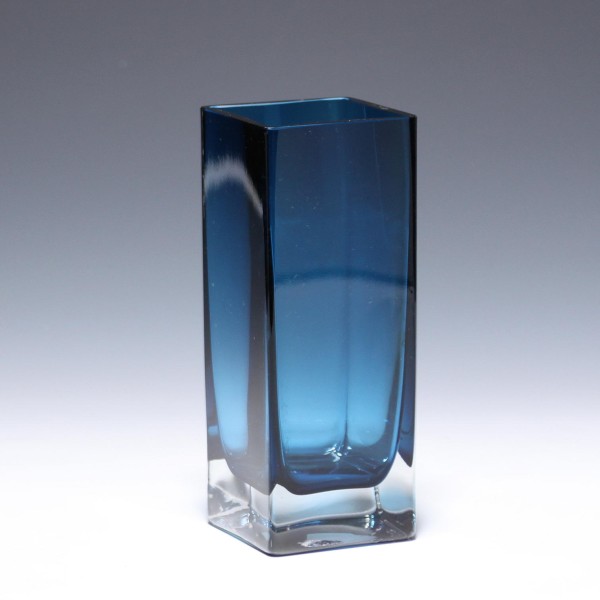 Gral-Glas Überfangglas Vase 1960er Jahre