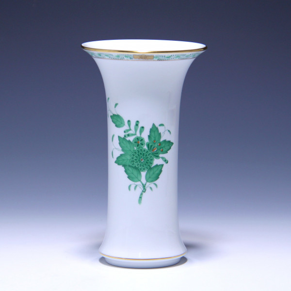 Herend Porzellan Vase APPONYI grün 7037/AV - I. Wahl - 16,8 cm #1