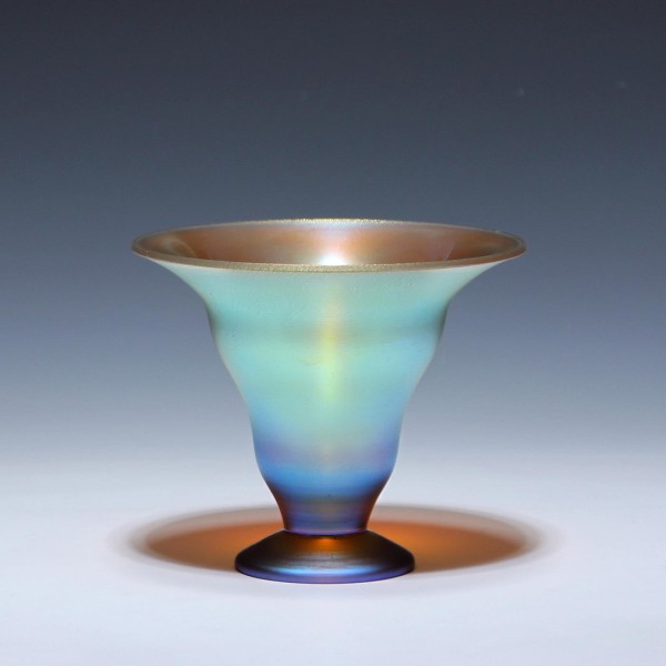 WMF Myra-Kristall Art Deco Vase 1930er Jahre - 10,7 cm
