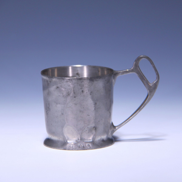 Kayserzinn Jugendstil Teeglashalter 4319 - Engelbert Kayser in Köln circa 1907