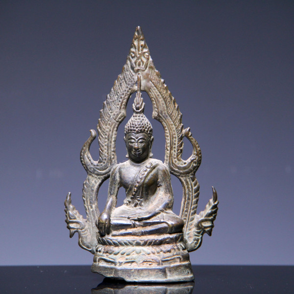 Bronze Statue of Buddha - Thailand / South East Asia 19th C.