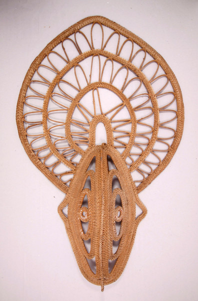 Vintage Abelam Yam Mask - Papua New Guinea 20th. C. - 77 cm