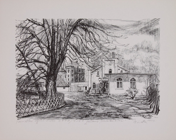Lüdtke, Werner (1909-1982) Offsetlithografie UELZENER BIERBRÄUEREI - 1977