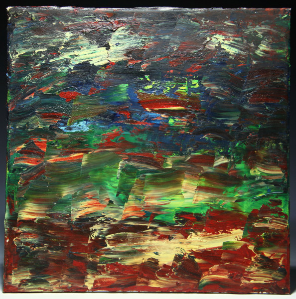 Dunst, Bruno (1940-2023) Ölgemälde KOMPOSITION III - Landschaft - 2020