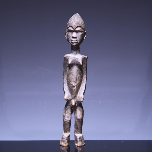 Carved Male Figure - Tiv People Nigeria - Africa 20th. C.