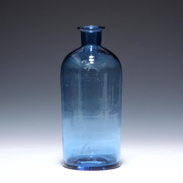 Blaue Vorratsflasche Anfang 20. Jh. - 1250 ml