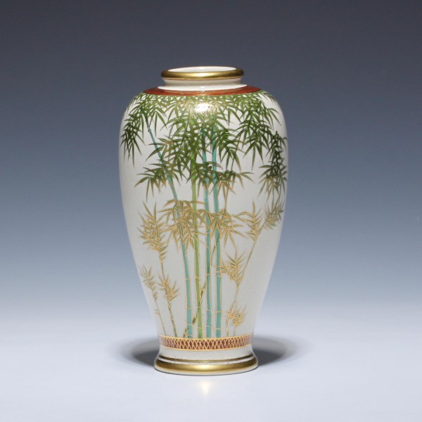 Satsuma Vase - Japan 2. half 20th C. - Height 15,3 cm