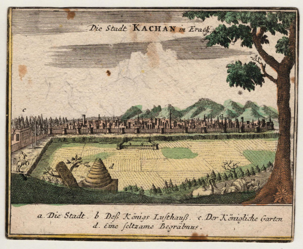 Johann Baptist Homann (1663-1724) kol. Kupferstich KACHAN in Erack