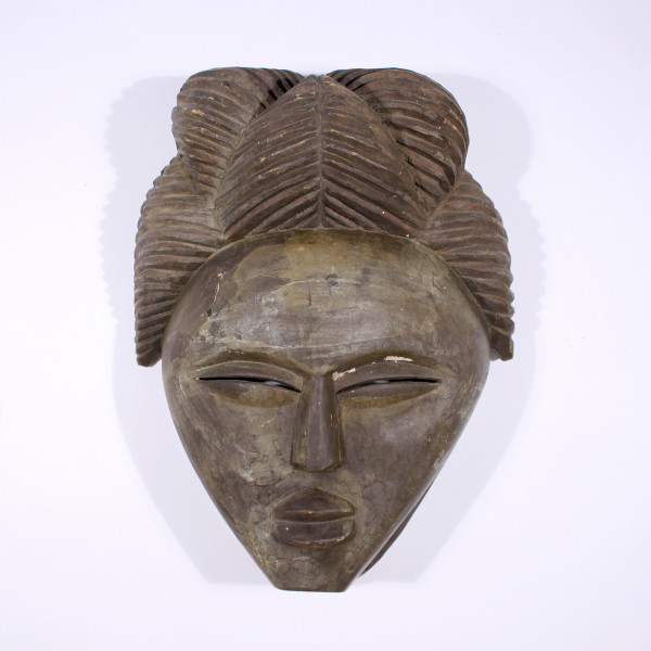 Carved Wall Mask - Africa 20th. Century