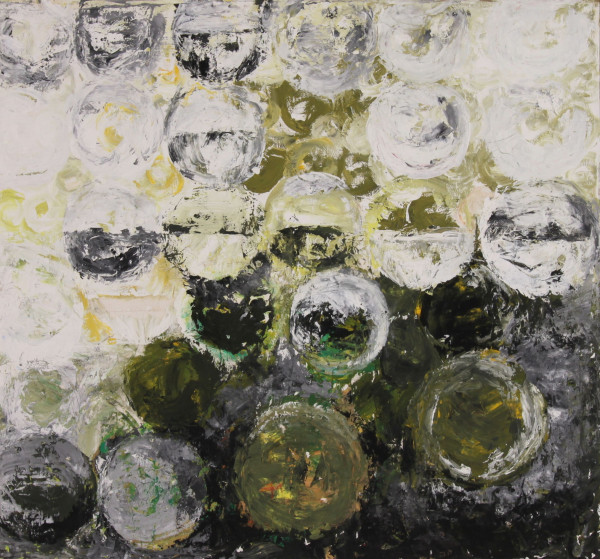 Steeg, Siegrun (1941-1973) Ölgemälde ABSTRAKT # 3 1960er Jahre