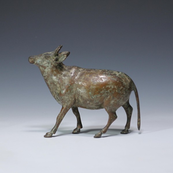 Bronze Kuh Cow - China 20. Jh.