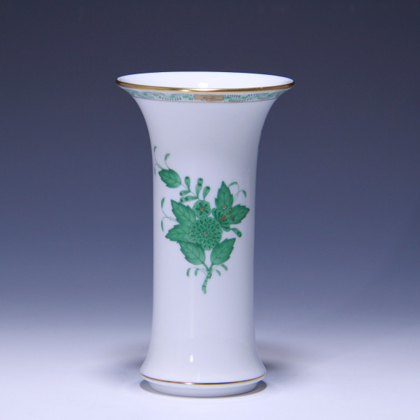 Herend Porzellan Vase APPONYI grün 7037/AV - I. Wahl - 16,8 cm #2