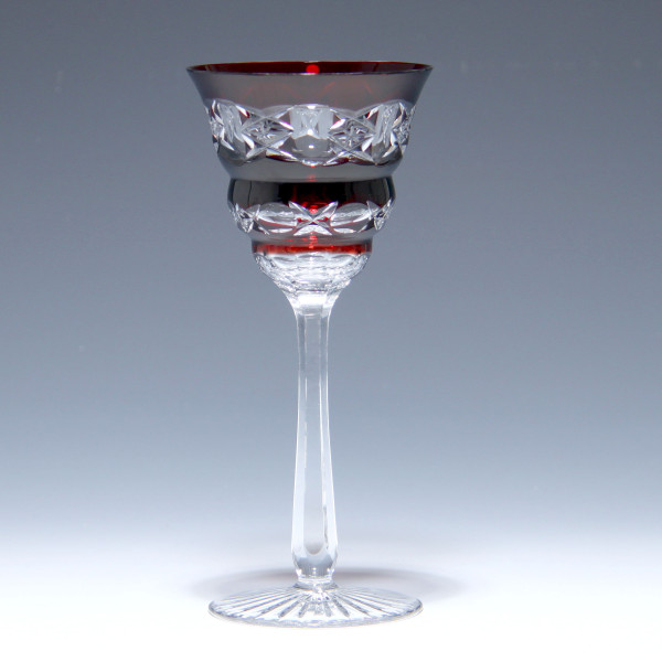 Rohrbach & Böhme Überfangglas Römer circa 1935 - kupferrubin - Chip