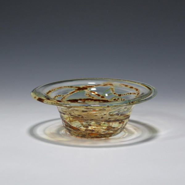 Mdina / Malta Glass Bowl Design Michael Harris 1980er Jahre Ø 18 cm