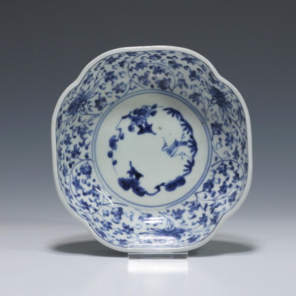 Chinese Blue and White Porcelain Bowl - circa 1800