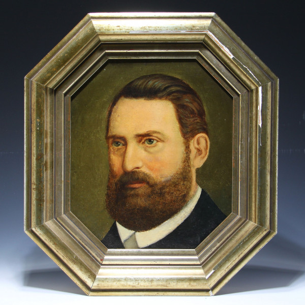 Begas, Karl (Carl) Joseph (1794-1854) Fragmentarisch erhaltenes Herrenporträt datiert 1820
