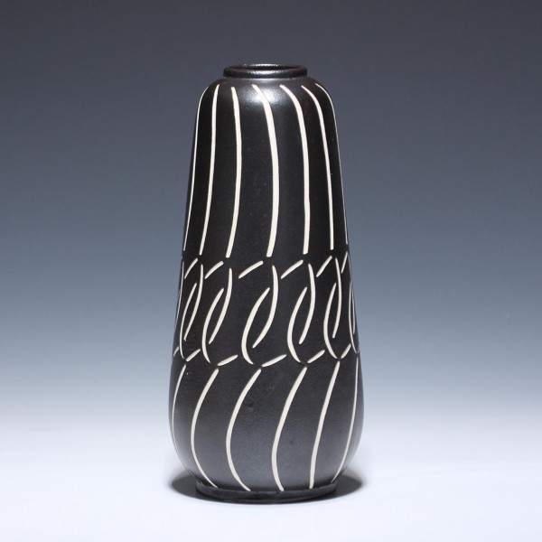 Keramik Vase Piesche & Reif in Kamenz 1950er Jahre - 20 cm