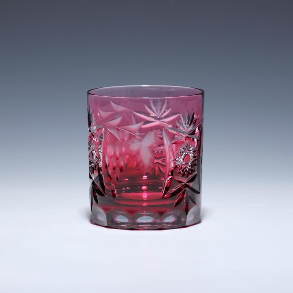 Nachtmann Bleikristall Whisky Whiskeyglas TRAUBE - rubin
