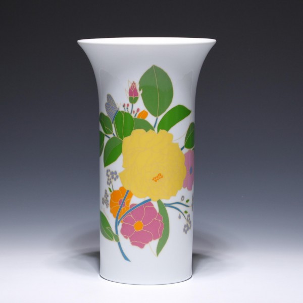 Große Rosenthal Vase Design Wolf Bauer - 1970er Jahre-Copy