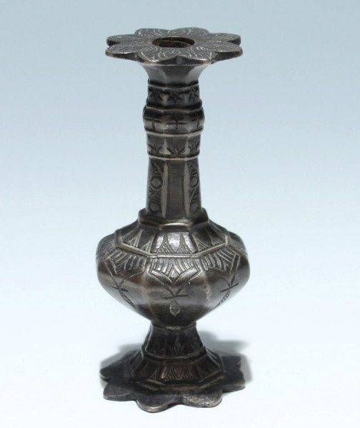 Indian Cosmetic Bronze Bottle - 19th. C.