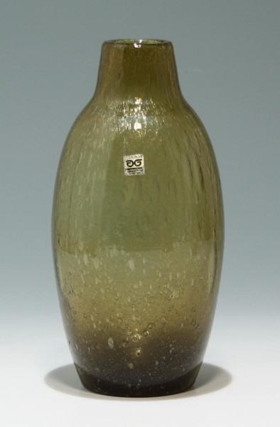 GISTL Schaumglasvase 1960er Jahre - 24,8 cm