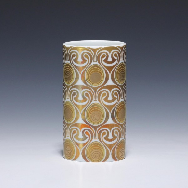 Rosenthal Vase mit Golddekor - Design Björn Wiinblad-Copy