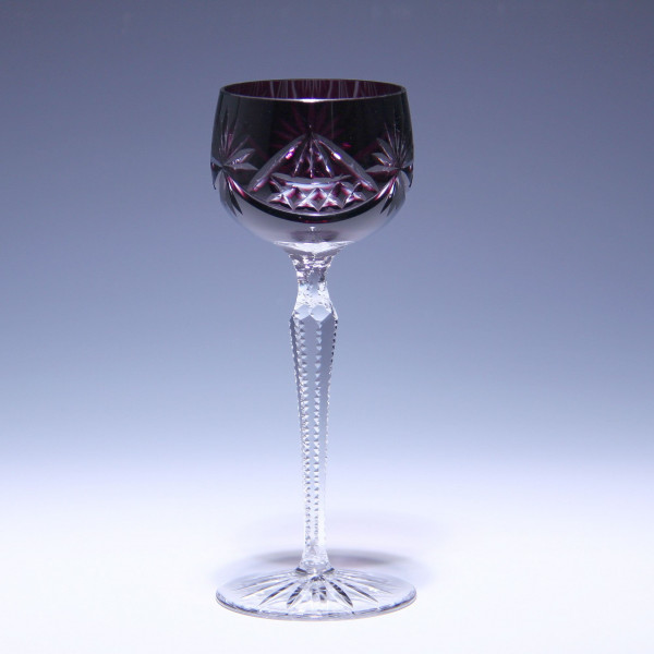 Bleikristall Römer Mitte 20. Jh. - amethyst - 19,5 cm