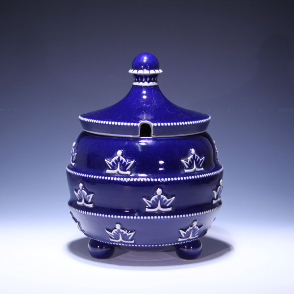 Marzi & Remy Art Deco Steinzeug Bowle Form 270? circa 1925