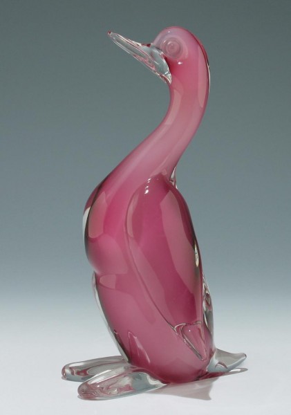 Archimede Seguso Glas Ente - Murano 1960er Jahre - 33 cm