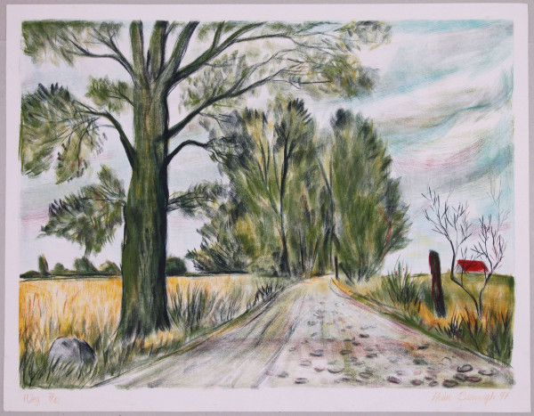 Brennigk, Heinz (1925–2016) signierte Farblithografie WEG - 1997